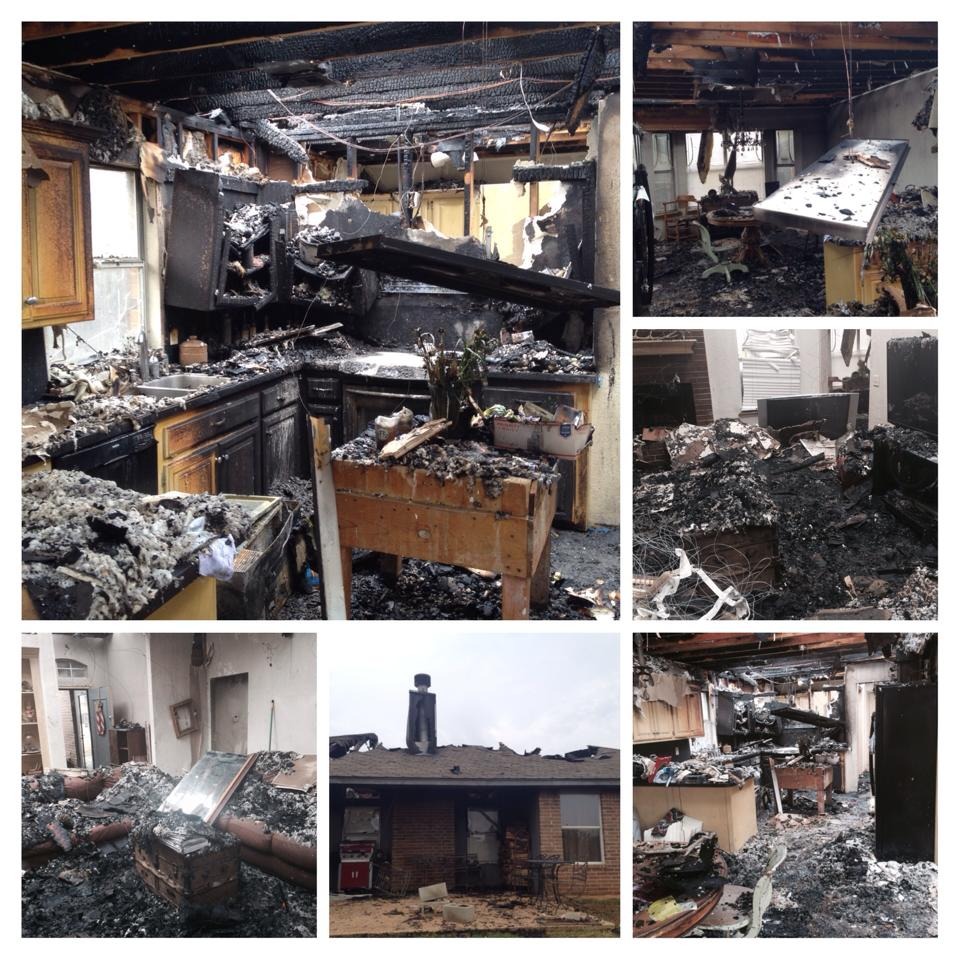 Shows only some of the damage